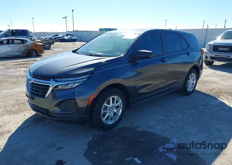 2022 Chevrolet Equinox Fwd Ls z USA, uszkodzony, nr VIN 3GNAXHEV3NS206679